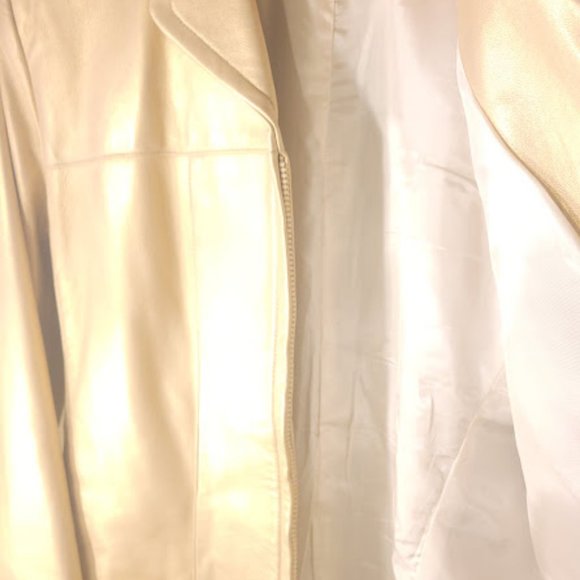 Vintage Italian Leather Jacket Dero by Rocco D'Amelio - Picture 8 of 9